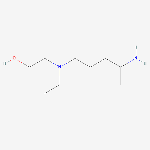 69559-11-1 2-[(4-Amino-pentyl)-ethyl-amino]-ethanol chemical structure