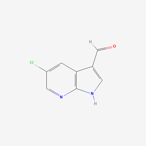 954112-61-9 5-Chloro-7-azaindole-3-carboxaldehyde chemical structure