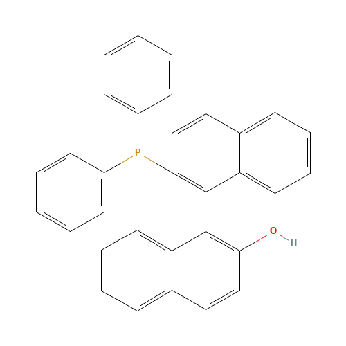 149917-88-4 (R)-2-Diphenyphosphino-2'-hydroxyl-1,1'-binaphthyl chemical structure