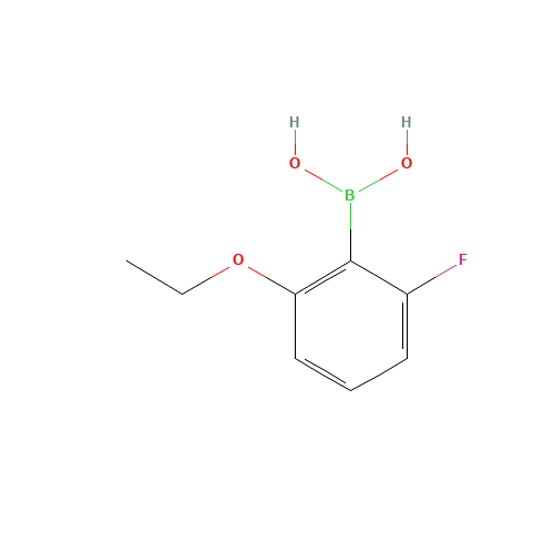 957062-68-9 2-Ethoxy-6-fluorophenylboronic acid chemical structure