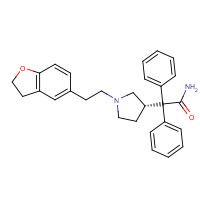 133099-07-7 Darifenacin hydrobromide chemical structure