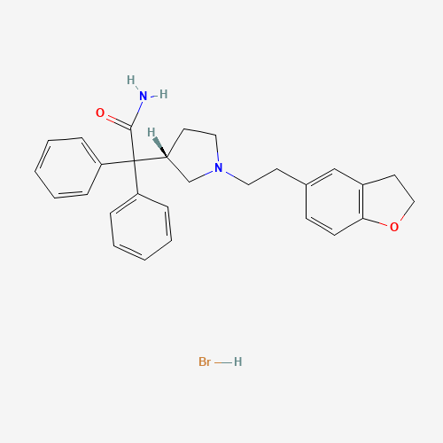 133099-07-7 Darifenacin hydrobromide chemical structure