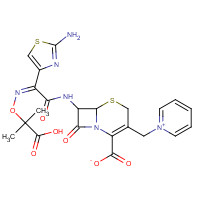 78439-06-2 Ceftazidime chemical structure