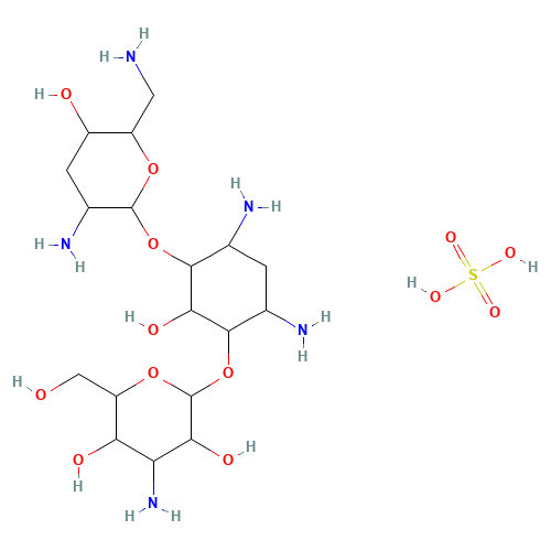 79645-27-5 Tobramycin sulfate chemical structure
