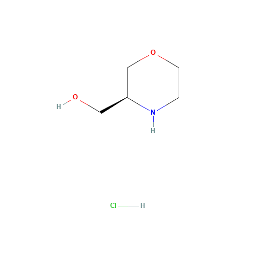 218594-79-7 (S)-3-Hydroxymethylmorpholine hydrochloride chemical structure