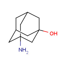 702-82-9 3-Amino-1-hydroxyadamantane chemical structure
