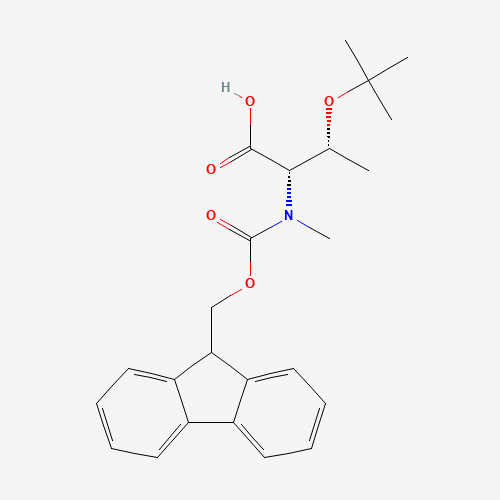 117106-20-4 N-Fmoc-N-Methyl-O-tert-butyl-L-threonine chemical structure