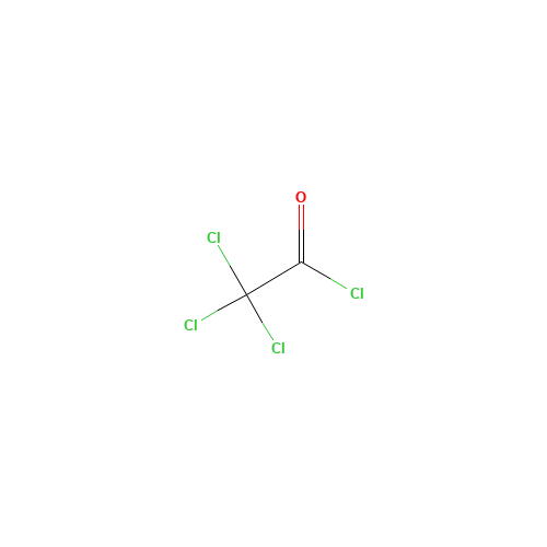 76-02-8 Trichloroacetyl chloride chemical structure