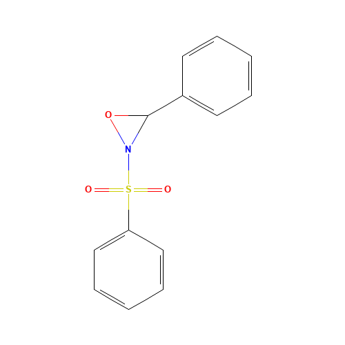 63160-13-4 3-PHENYL-2-(PHENYLSULFONYL)-1,2-OXAZIRIDINE chemical structure