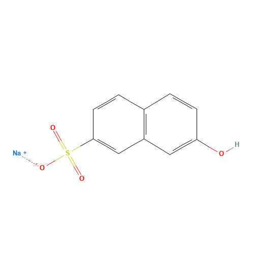 135-55-7 Sodium 2-naphthol-7-sulfonate chemical structure
