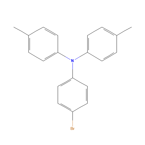 58047-42-0 4-Bromo-4',4''-dimethyltriphenylamine chemical structure