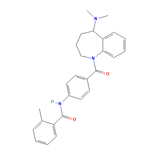 137975-06-5 Mozavaptan chemical structure