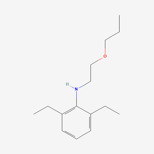 61874-13-3 2,6-Diethyl-N-(2-propoxyethyl)aniline chemical structure
