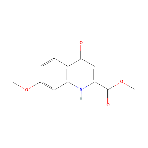 259214-73-8 4-Hydroxy-7-methoxy-quinoline-2-carboxylic acid methyl ester chemical structure