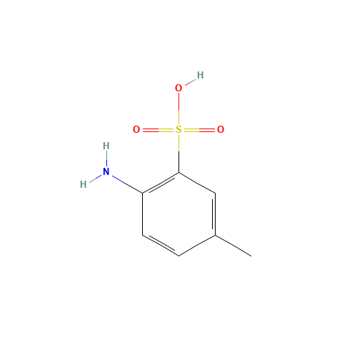 88-44-8 4-Aminotoluene-3-sulfonic acid chemical structure