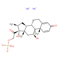 151-73-5 Betamethasone 21-phosphate disodium chemical structure