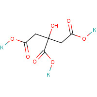 866-84-2 Potassium citrate chemical structure