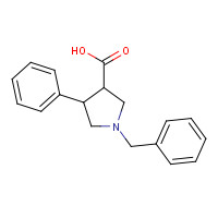 80896-73-7 1-Benzyl-4-phenyl-pyrrolidine-3-carboxylic acid chemical structure