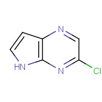 1111638-10-8 3-Chloro-5H-pyrrolo[2,3-b]pyrazine chemical structure