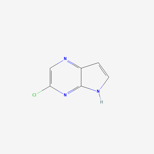 1111638-10-8 3-Chloro-5H-pyrrolo[2,3-b]pyrazine chemical structure