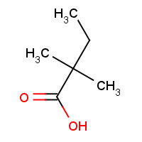 595-37-9 2,2-Dimethylbutyric acid chemical structure
