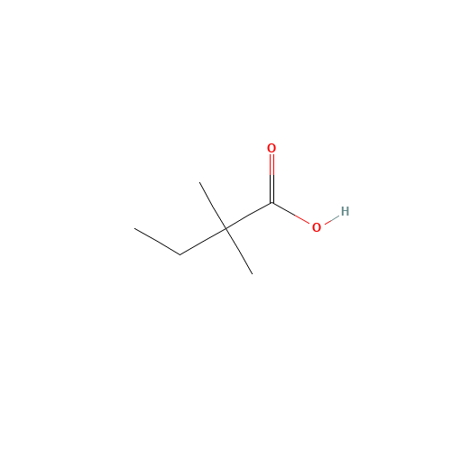595-37-9 2,2-Dimethylbutyric acid chemical structure