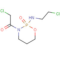 72578-71-3 3-(2-Chloroactyl)-2-[(2-chloroethyl)amino]tetrahydro-2H-1,3,2-oxazaphosphorine-2-oxide chemical structure