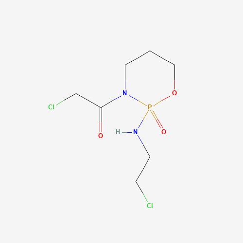72578-71-3 3-(2-Chloroactyl)-2-[(2-chloroethyl)amino]tetrahydro-2H-1,3,2-oxazaphosphorine-2-oxide chemical structure