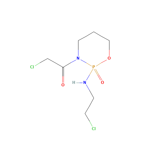 72578-71-3 3-(2-Chloroactyl)-2-[(2-chloroethyl)amino]tetrahydro-2H-1,3,2-oxazaphosphorine-2-oxide chemical structure