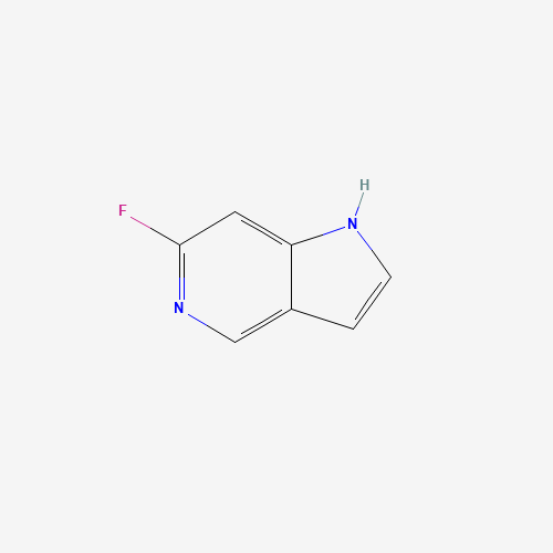 1082041-03-9 6-fluoro-1H-pyrrolo[3,2-c]pyridine chemical structure
