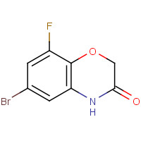 560082-53-3 6-BROMO-8-FLUORO-2H-BENZO[B][1,4]OXAZIN-3(4H)-ONE chemical structure