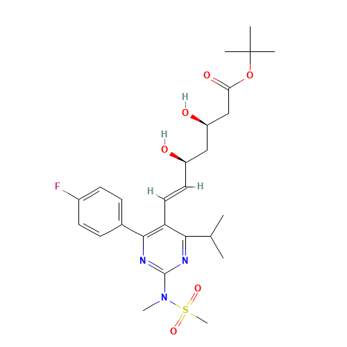 355806-00-7 tert-Butyl rosuvastatin chemical structure