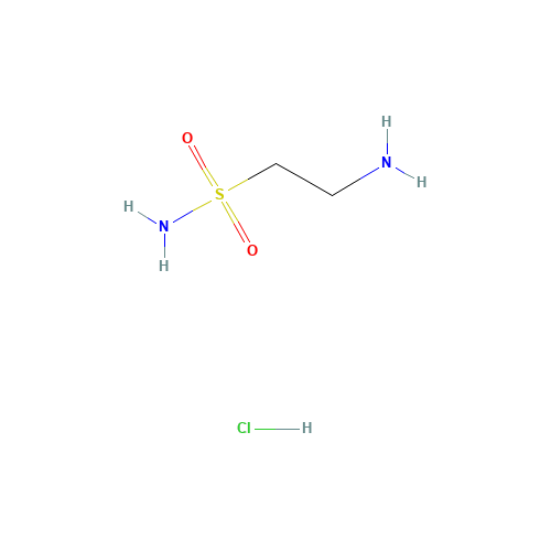 89756-60-5 2-aminoethanesulphonamide monohydrochloride chemical structure