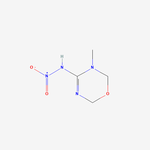 153719-38-1 3,6-Dihydro-3-methyl-N-nitro-2H-1,3,5-oxadiazin-4-amine chemical structure