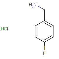 659-41-6 4-FLUORO BENZYLAMINE HYDROCHLORIDE chemical structure