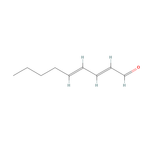 5910-87-2 trans,trans-2,4-Nonadienal chemical structure