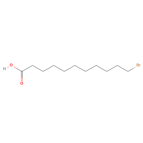 2834-05-1 11-Bromoundecanoic acid chemical structure