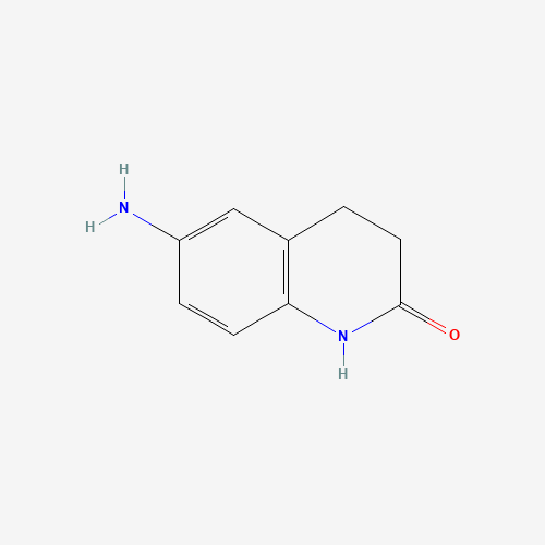 22246-13-5 6-AMINO-3,4-DIHYDRO-1H-QUINOLIN-2-ONE chemical structure