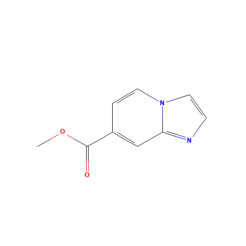 86718-01-6 Methyl imidazo[1,2-a]pyridine-7-carboxylate chemical structure