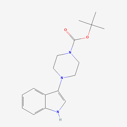 947498-87-5 tert-Butyl 4-(1H-indol-3-yl)piperazine-1-carboxylate chemical structure