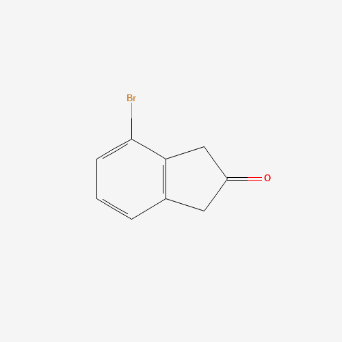 846032-36-8 4-Bromo-2-indanone chemical structure