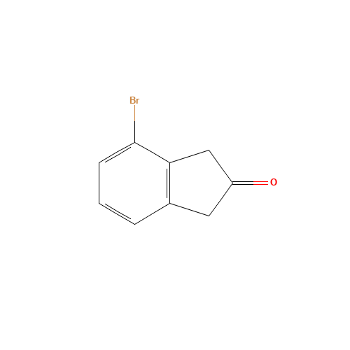 846032-36-8 4-Bromo-2-indanone chemical structure
