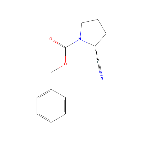 620601-77-6 (R)-1-CBZ-2-CYANO-PYRROLIDINE chemical structure