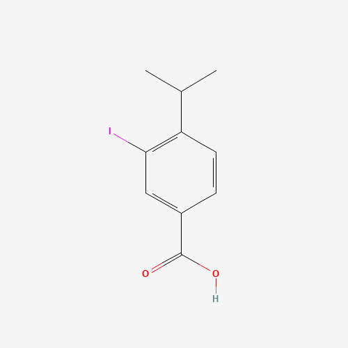 99059-64-0 3-iodo-4-isopropylbenzoic acid chemical structure