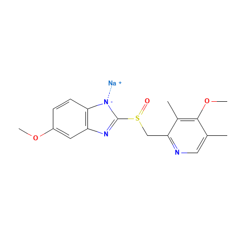95510-70-6 Omeprazole sodium chemical structure