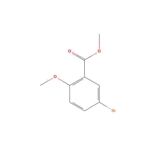 7120-41-4 5-BROMO-2-METHOXYBENZOIC ACID METHYL ESTER chemical structure