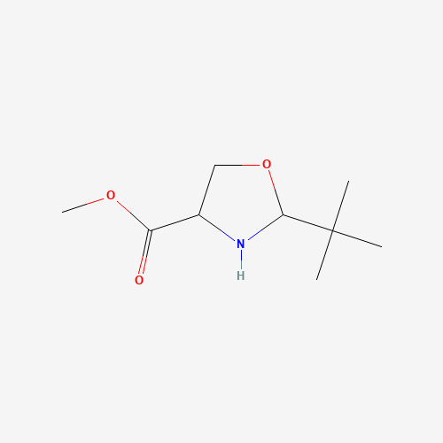 159970-67-9 methyl 2-tert-butyloxazolidine-4-carboxylate chemical structure