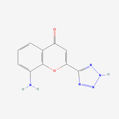 110683-22-2 8-Amino-4-oxo-2-(tetrazol-5-yl)-4H-1-benzopyran chemical structure
