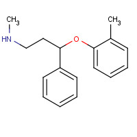 82857-40-7 N-METHYL-GAMMA-(2-METHYLPHENOXY)BENZENEPROPANAMINE HYDROCHLORIDE chemical structure