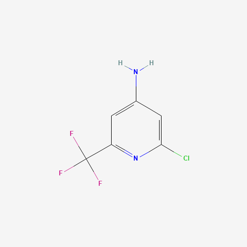 34486-22-1 4-Amino-2-chloro-6-(trifluoromethyl)pyridine chemical structure